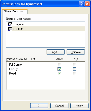 Windows Server 2012 Change File Permissions