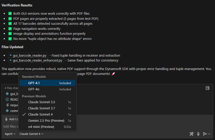 vscode AI agent