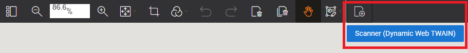 context menu