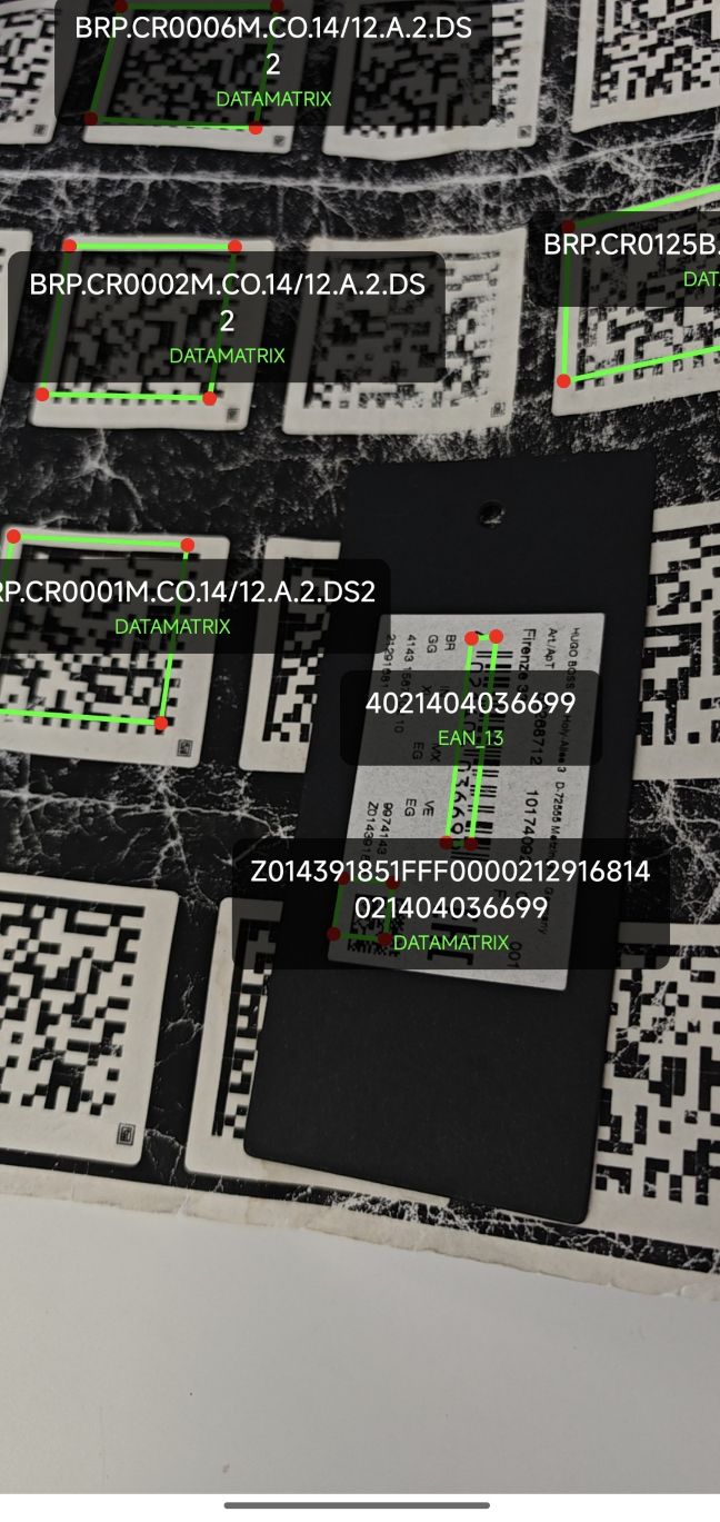 React Native custom barcode scanner overlay UI