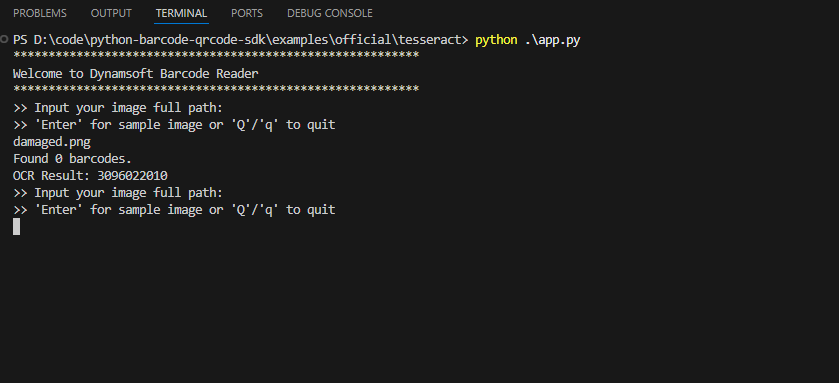 OCR for damaged