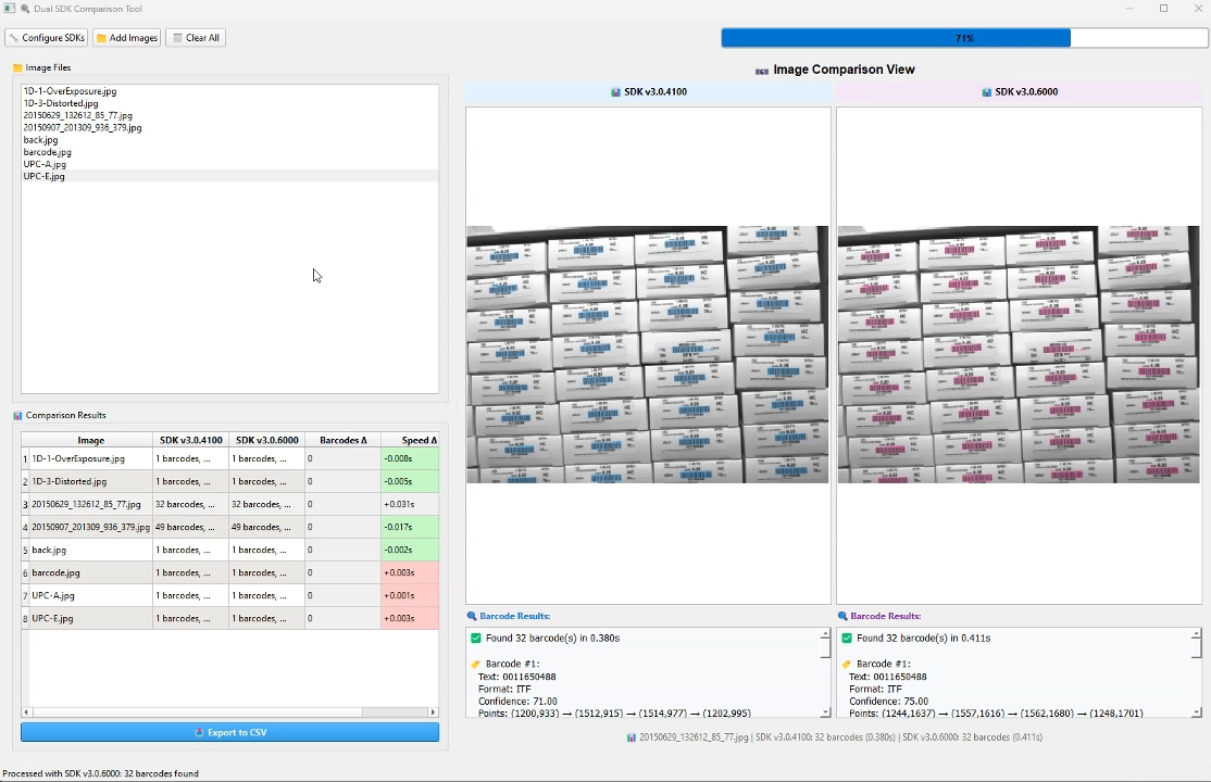 Python SDK Comparison Tool