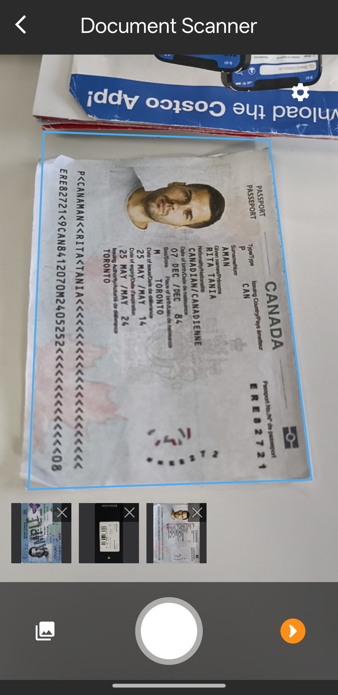 Android document scanner