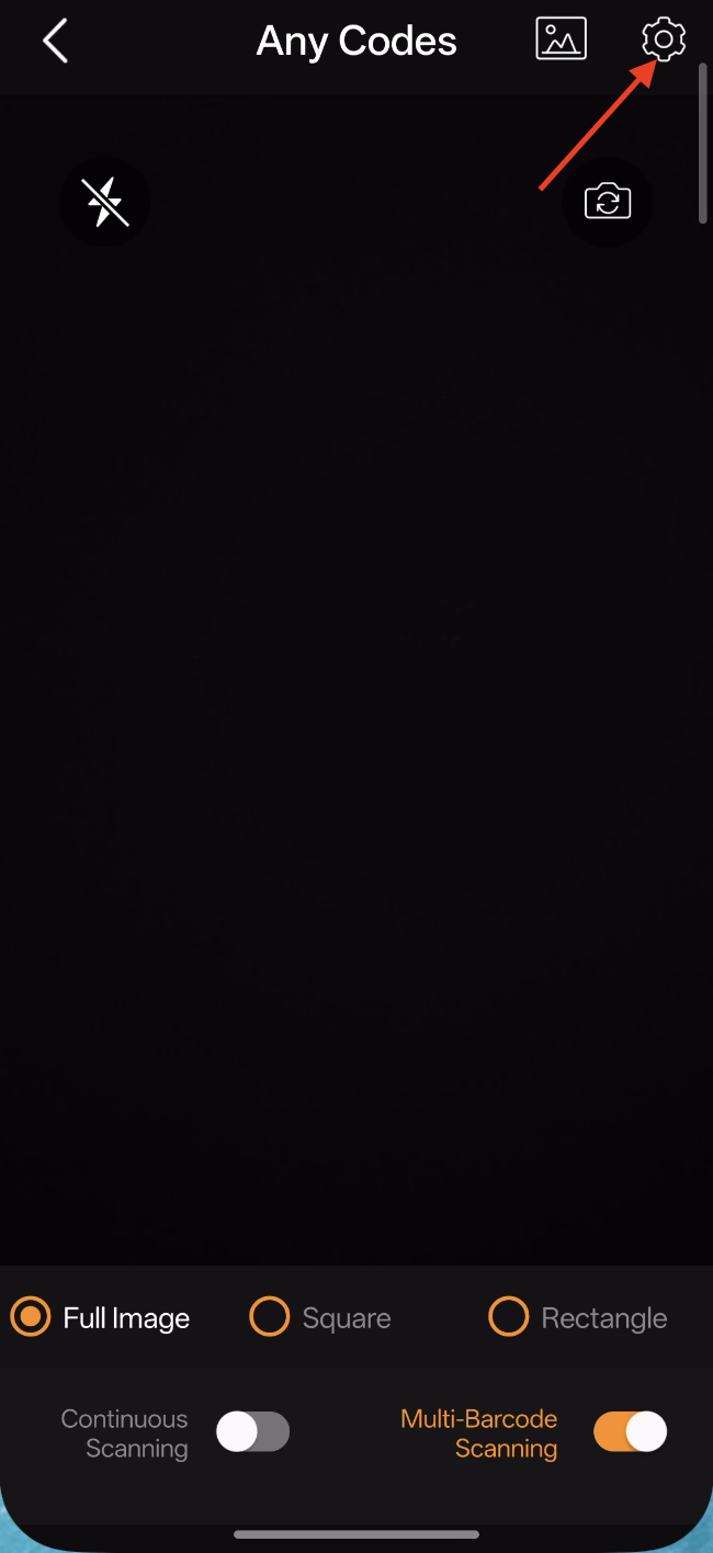 Advanced scan