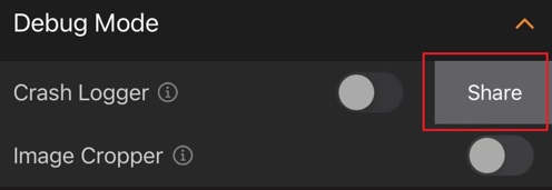 Crash share